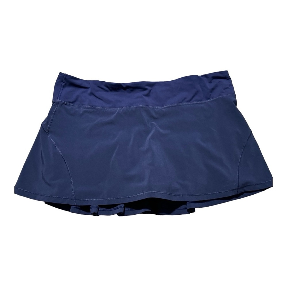 Lululemon Circuit Breaker Skirt Run/Tennis Twilight Blue Size 12 regular Swift